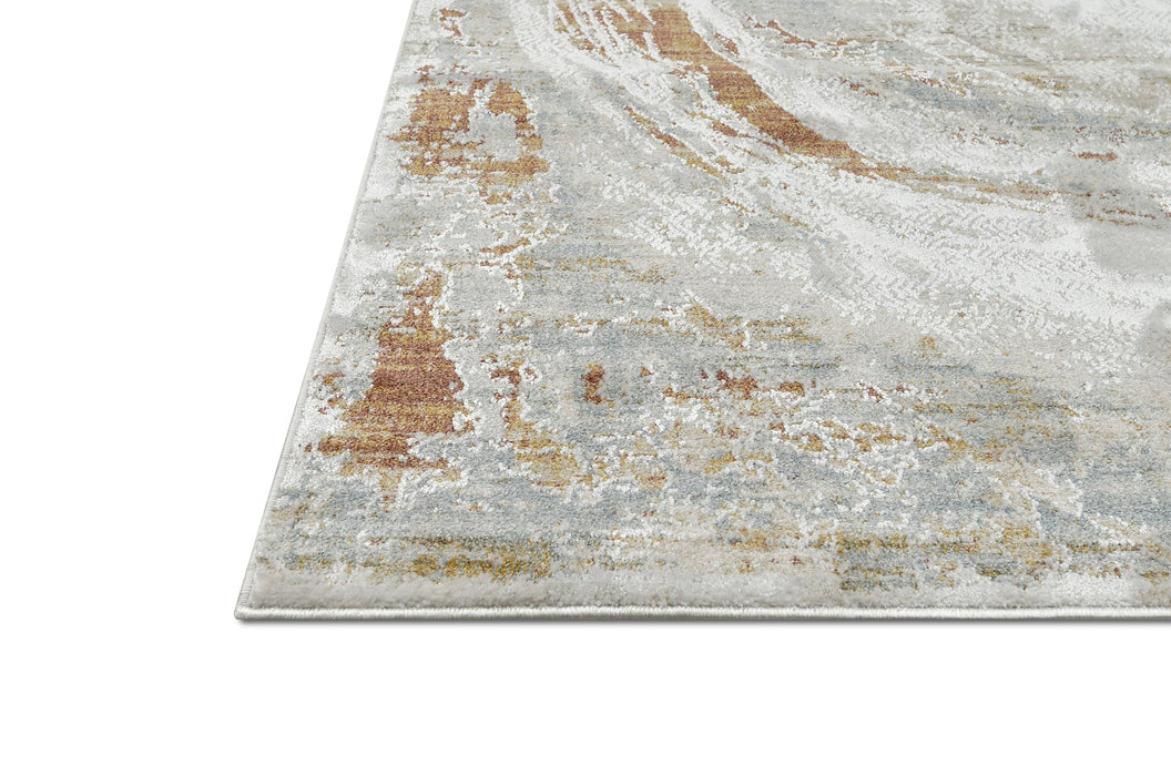 HR High Quality Modern Abstract Scribbled Shape Rug #8981