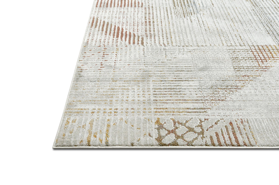 HR High Quality Modern Abstract Weathered Wall Rug #8986T