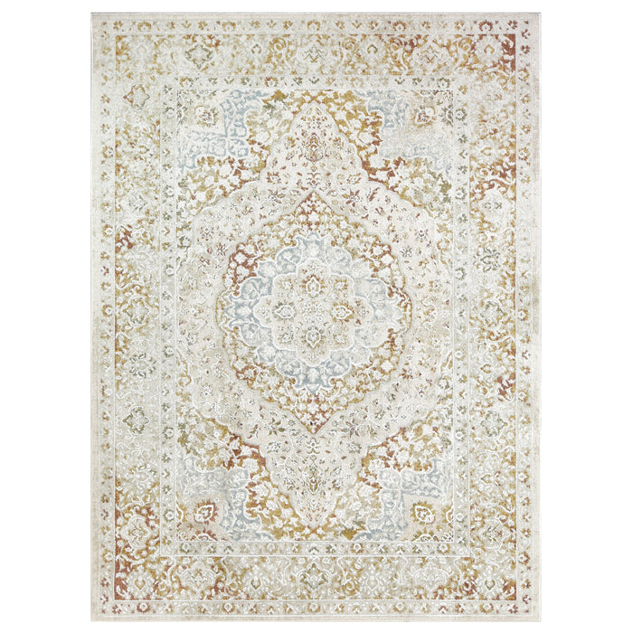 HR High Quality Modern Abstract Weathered Wall Rug #8988O