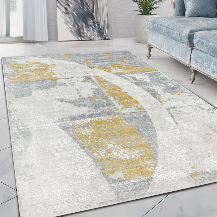 HR High Quality Abstract Rug Jolt Color #8984J