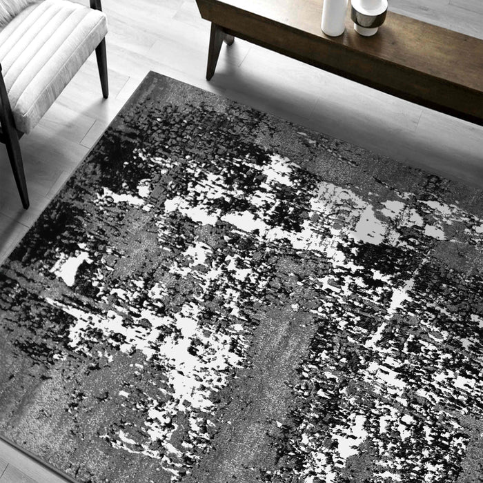 Modern Contemporary Abstract Area Rug #279