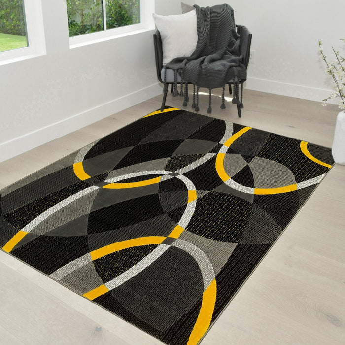 Oval  Pattern Rugs #64