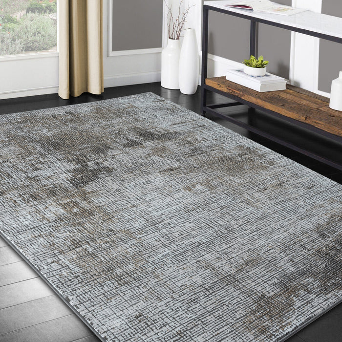 HR Premium Super Soft Polyester Abstract Area Rug #11450