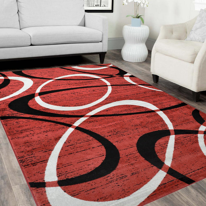 Oval Pattern Soft Touch Rug #84