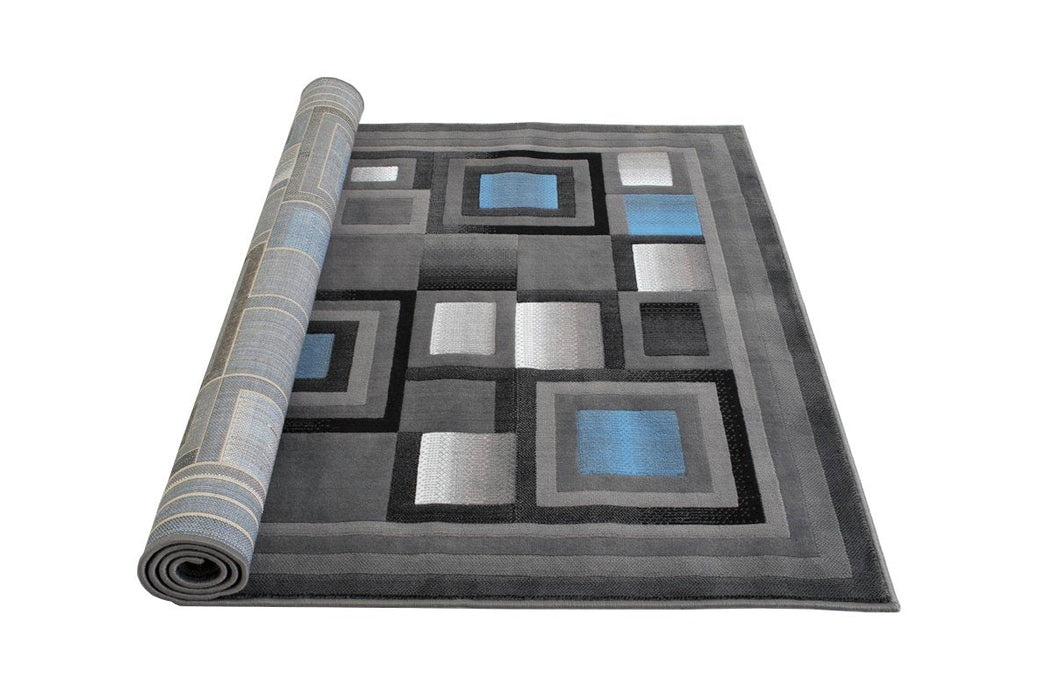 Geometric Abstract Area Rug LUX-910