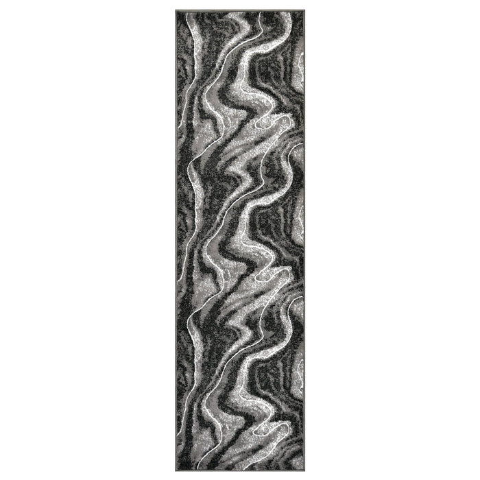 Contemporary Abstract Area Rugs Marble Pattern #296