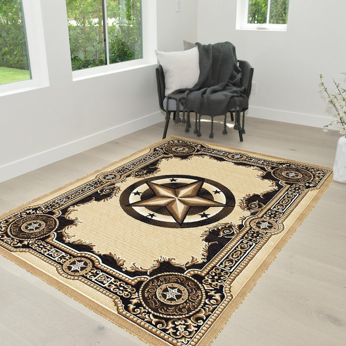 Texas Star Rug Accent Rug #23