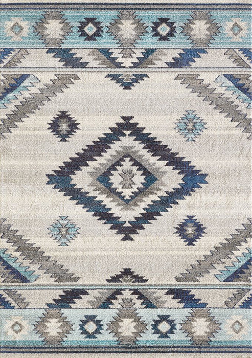 Southwestern Faded Area Rug #33