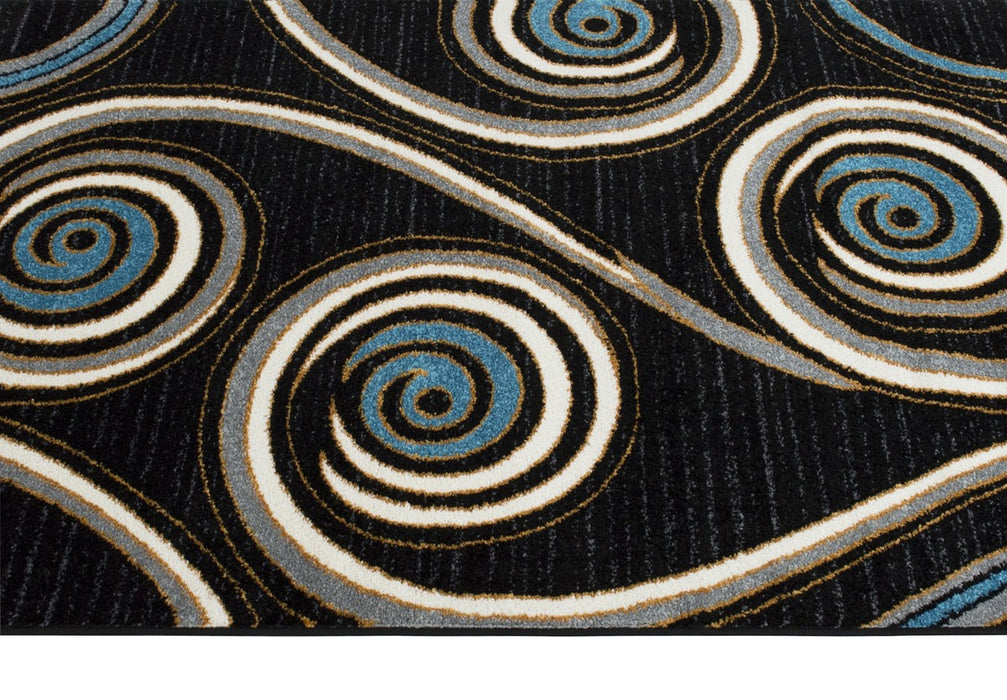 Spiral Distressed Rug #82