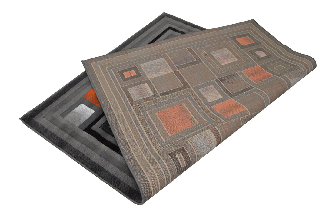 Geometric Abstract Area Rug LUX-910