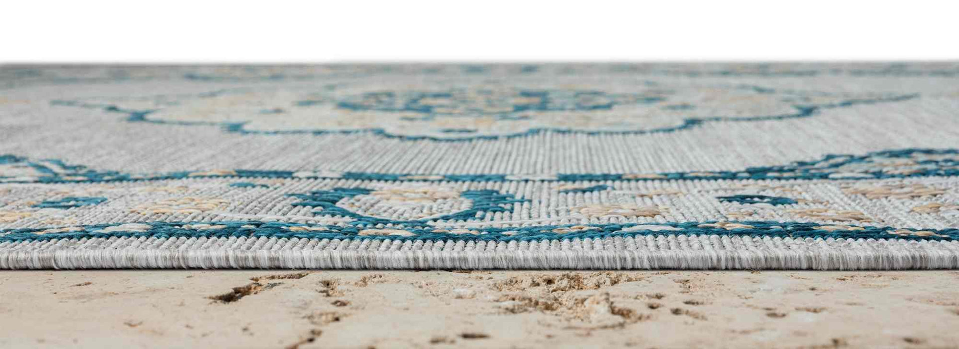 HR Waterproof Bohemian Traditional Design Outdoor Rug: Stain/Fade-Resistant #1672