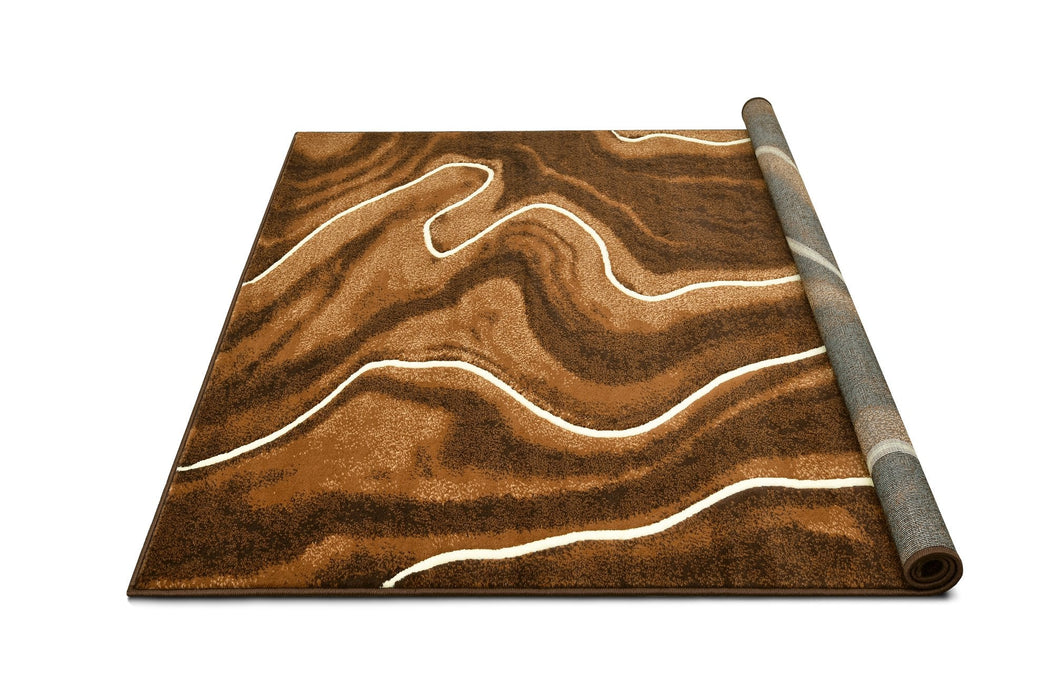 Contemporary Abstract Area Rugs Marble Pattern #296