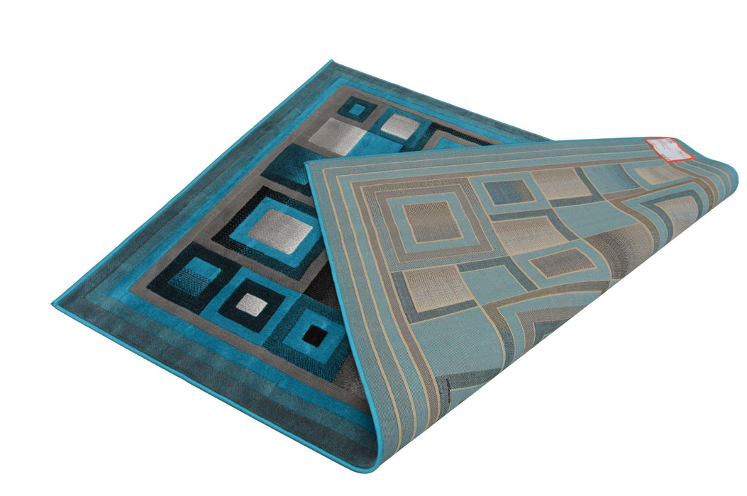 Geometric Abstract Area Rug LUX-910