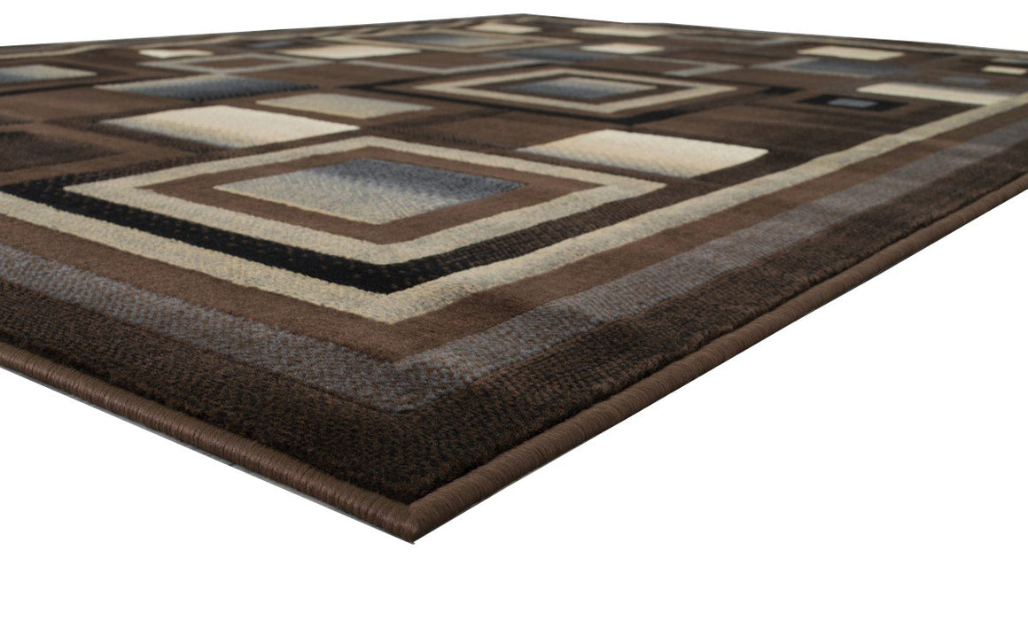 Geometric Abstract Area Rug LUX-910