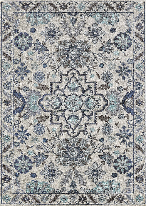 Faded Distressed Tabriz Vintage Area Rug #31