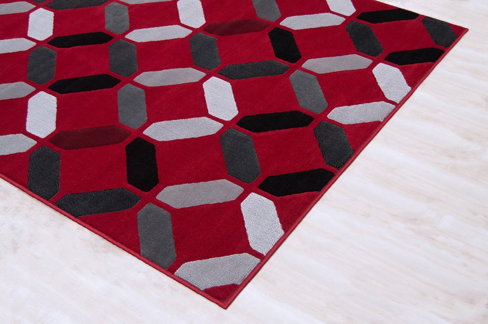 Abstract Area Rug Abstract/Geometric Pattern