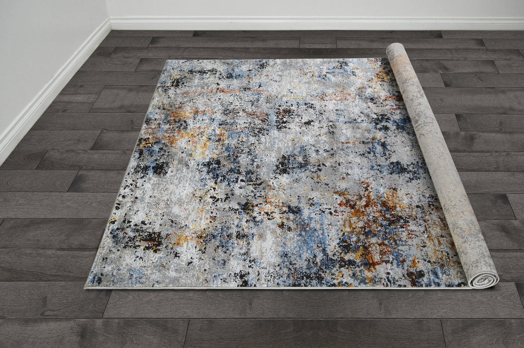 Modern Bohemian Soft Touch Rug Liquid Pattern Area Rugs ,Viscos 70