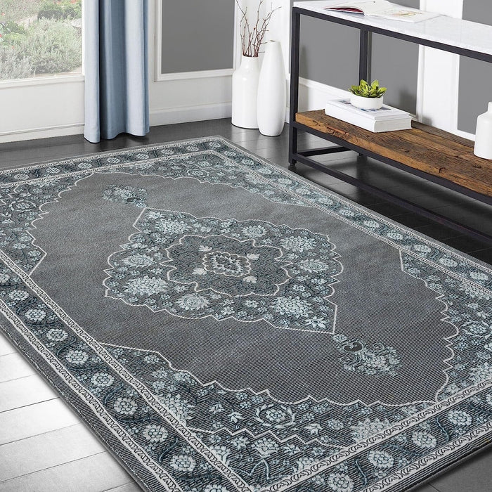 HR Traditional Rug with Simple Faded Design #452