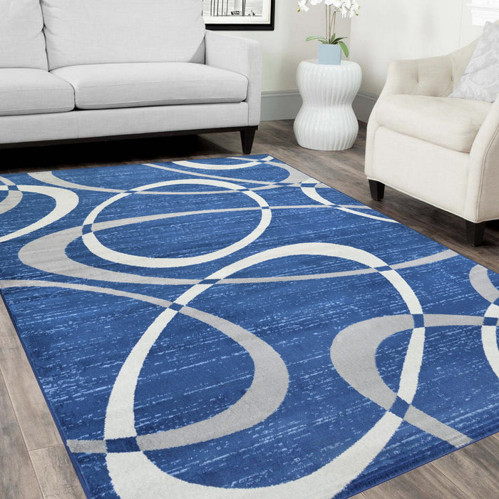 Oval Pattern Soft Touch Rug #84