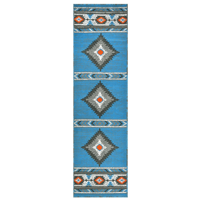 HR Southwestern Rugs Tribal Medallion #1241