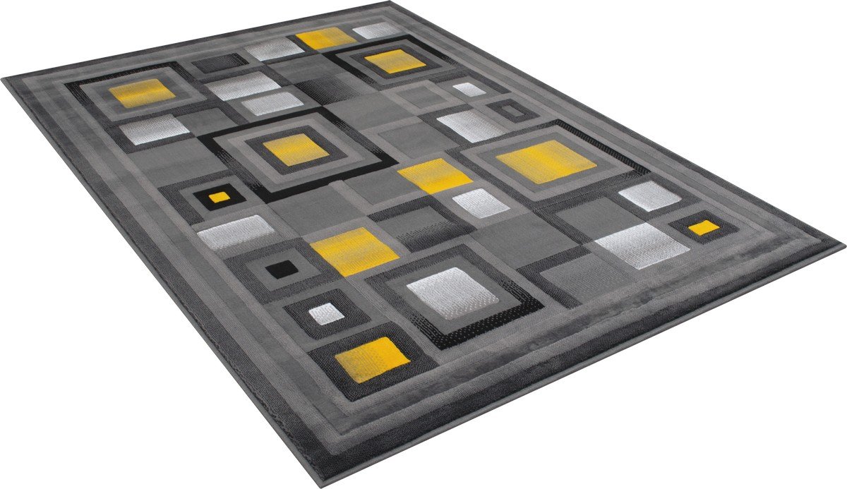 Geometric Abstract Area Rug LUX-910