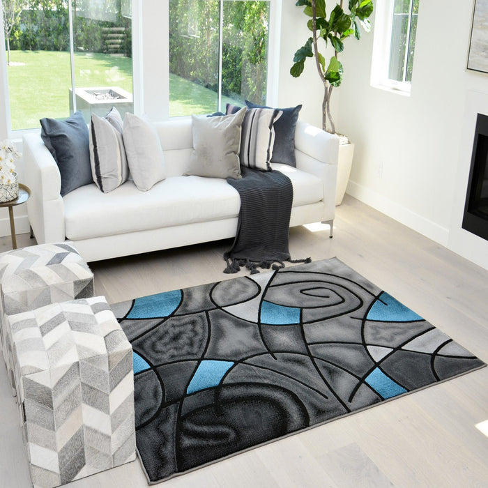 Swirls Patter Rug LUX-900