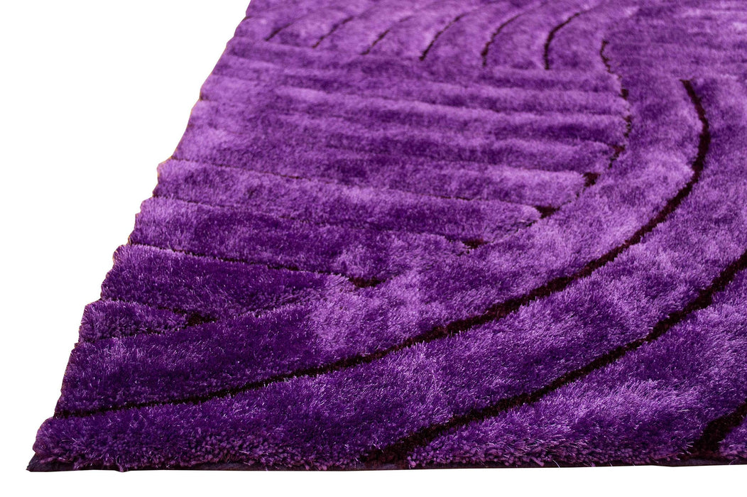 3-D Hand Carved Shaggy Rugs #100