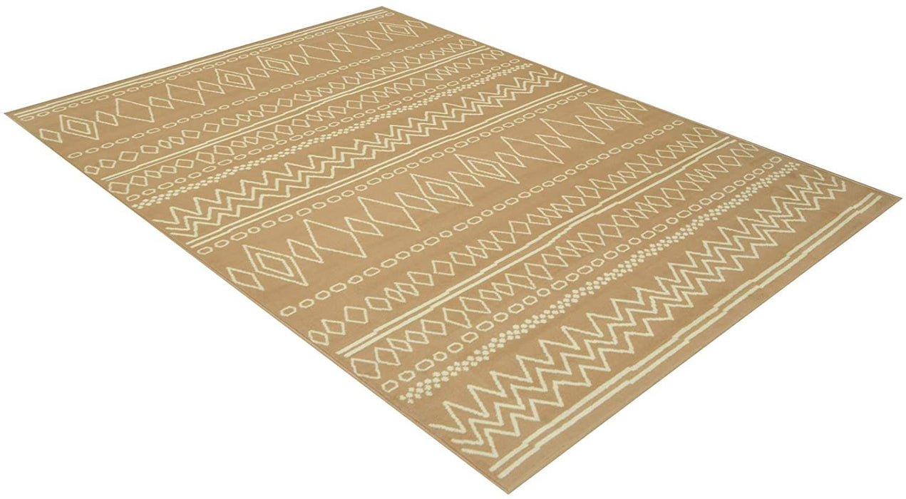 Southwestern Rug for Living Room Antiqued Trellis Camel and White Area Rug Boho D????cor Rugs for Bedroom