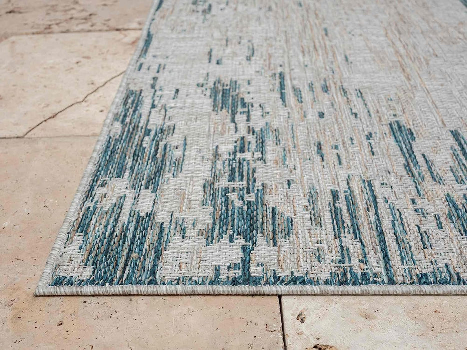 HR Waterproof Abstract Outdoor Rug - Stain and Fade-Resistant #1660