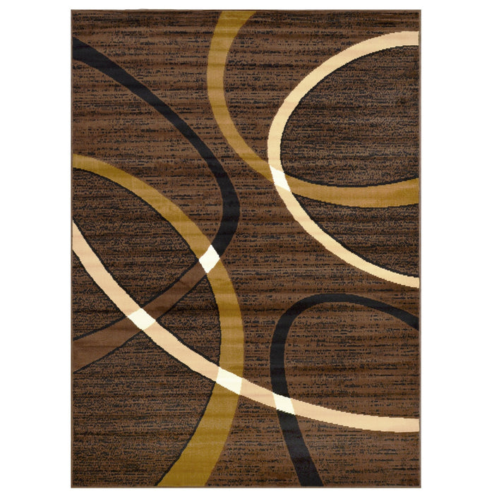 Geometric Stripes Area Rug #40