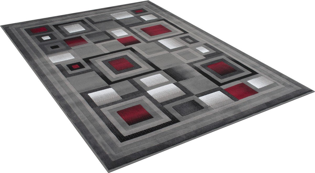 Geometric Abstract Area Rug LUX-910