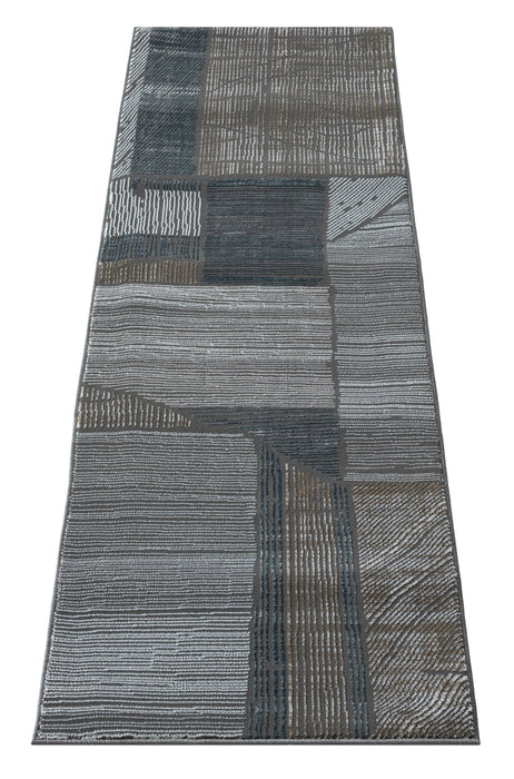 HR Premium Super Soft Polyester Abstract Area Rug #456