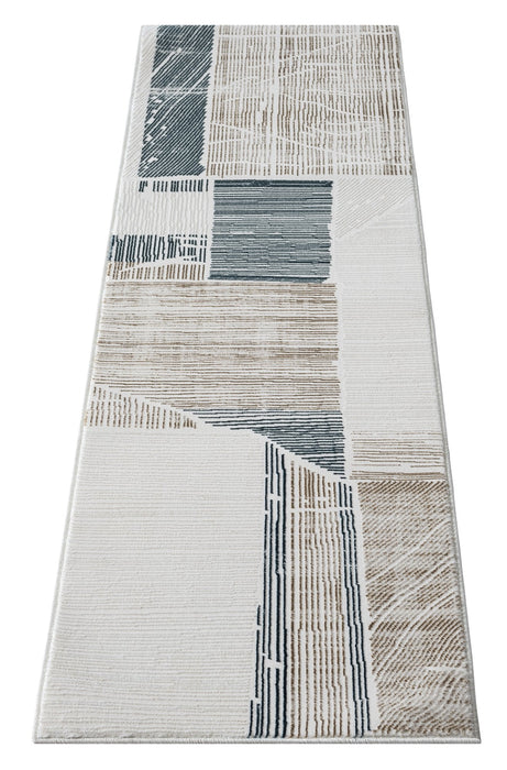 HR Premium Super Soft Polyester Abstract Area Rug #456