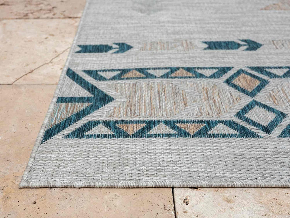 HR Waterproof Southwestern Navajo Outdoor Rug #1664