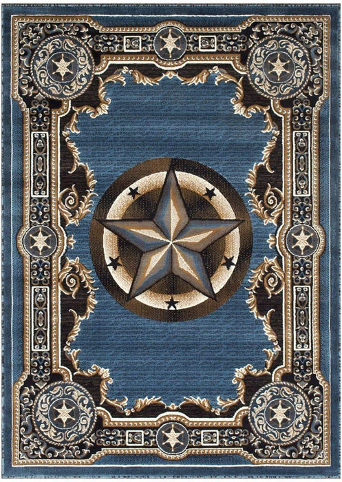 Texas Star Rug Accent Rug #23