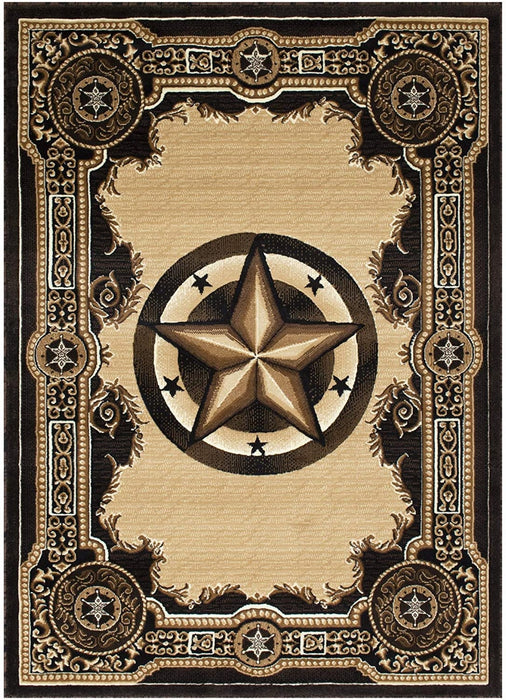 Texas Star Rug Accent Rug #23