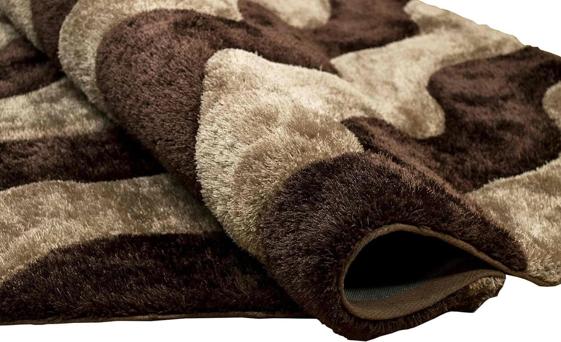 Plush 3D Shag Rug: Stylish, High Pile, Premium Comfort # 02