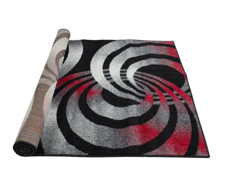 Spiral Distressed Rugs #87