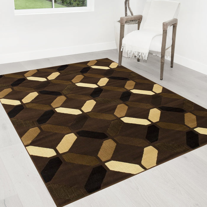 Abstract Area Rug Abstract/Geometric Pattern