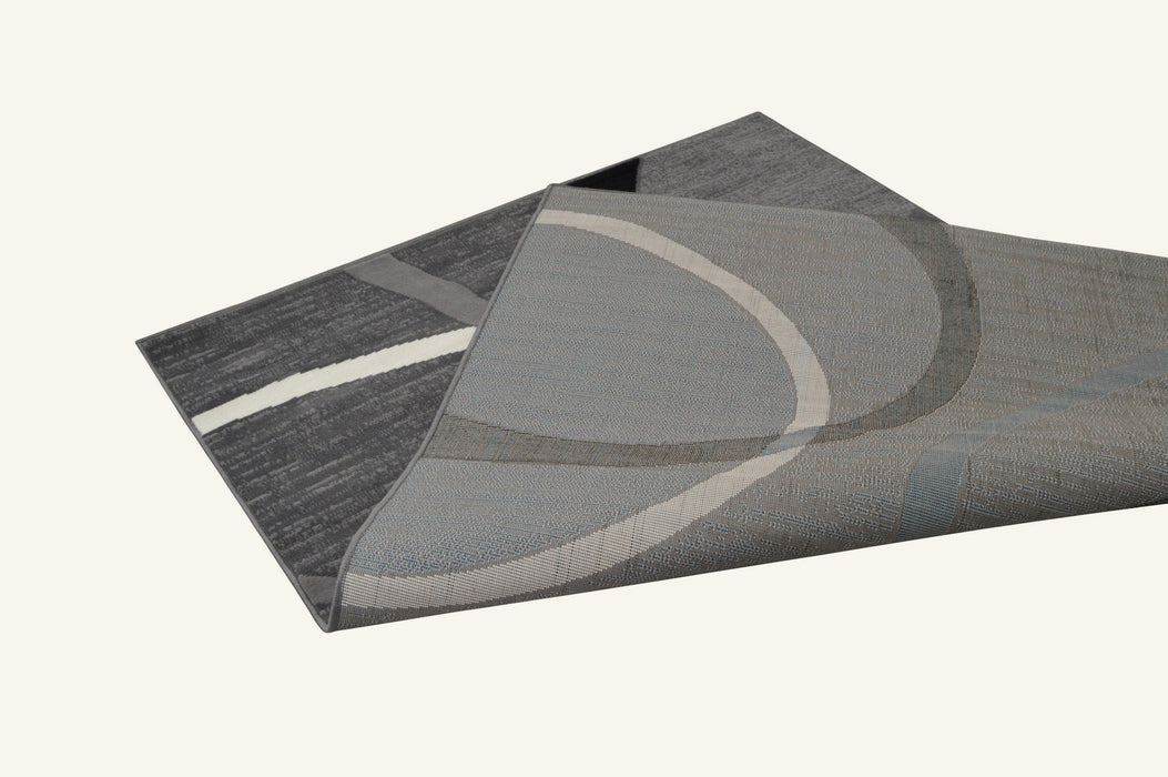 Geometric Stripes Area Rug #40