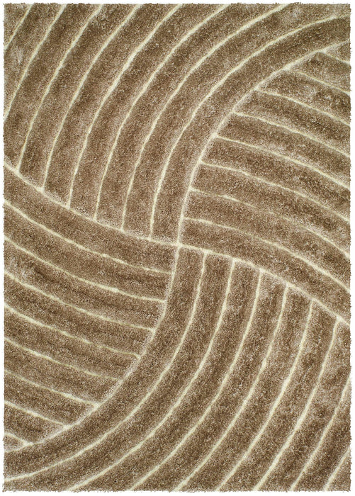 3-D Hand Carved Shaggy Rugs #100