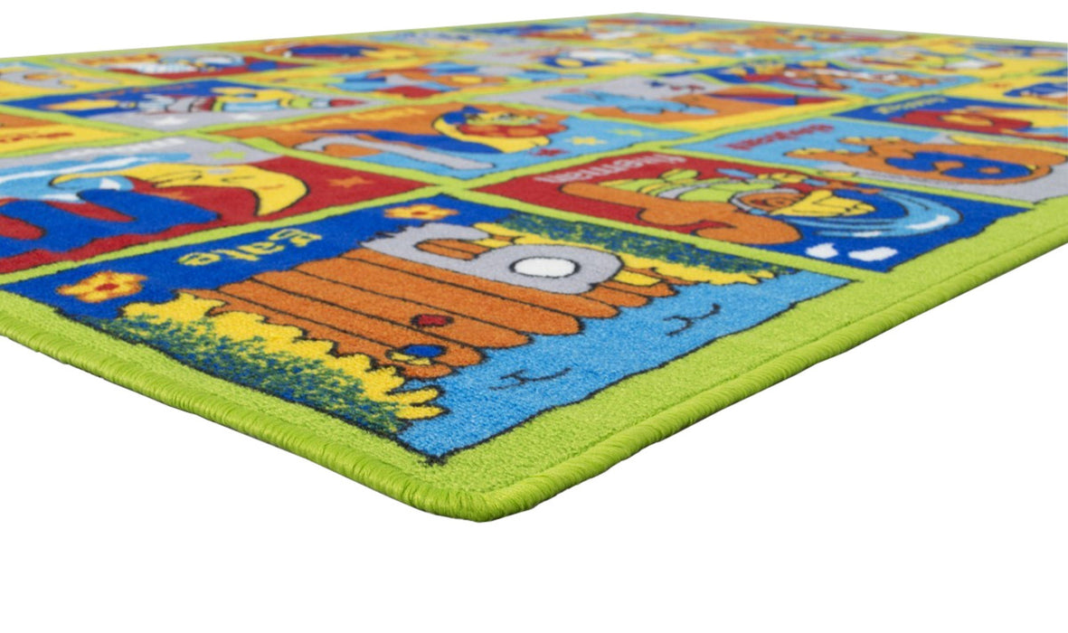 ABC Alphabet Kids Educational Non-Slip Rug