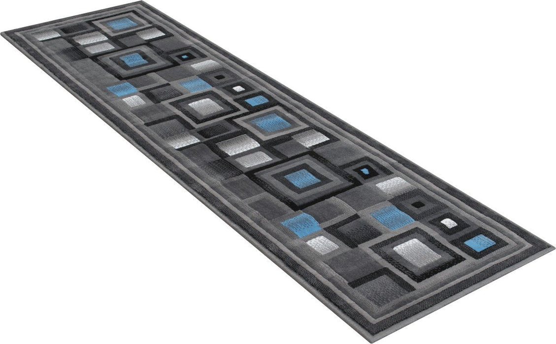 Geometric Abstract Area Rug LUX-910