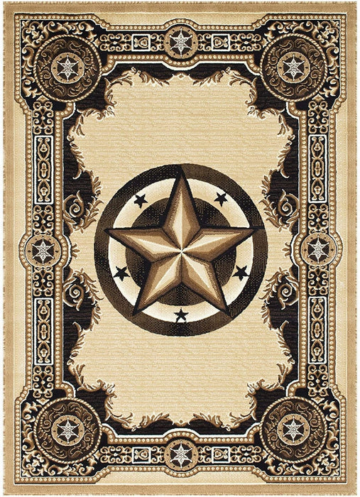 Texas Star Rug Accent Rug #23