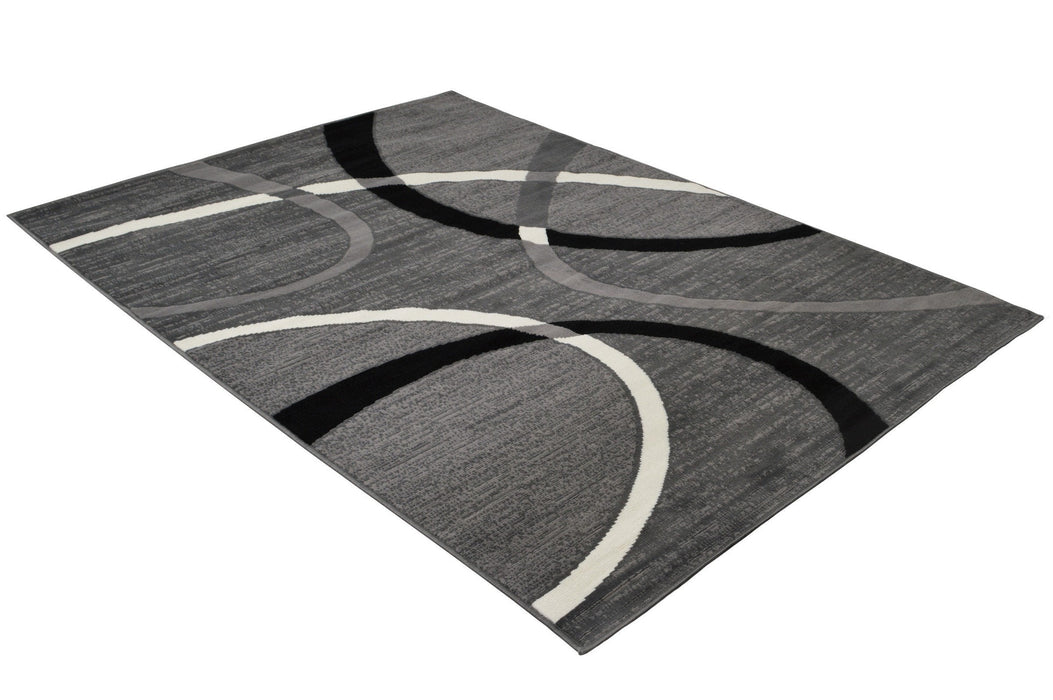 Geometric Stripes Area Rug #40