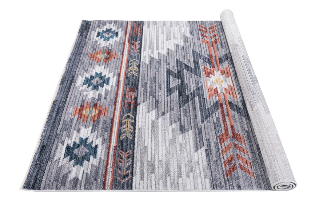 Southwestern Rug Navajo Modern Tribal Rug, Foldable #68