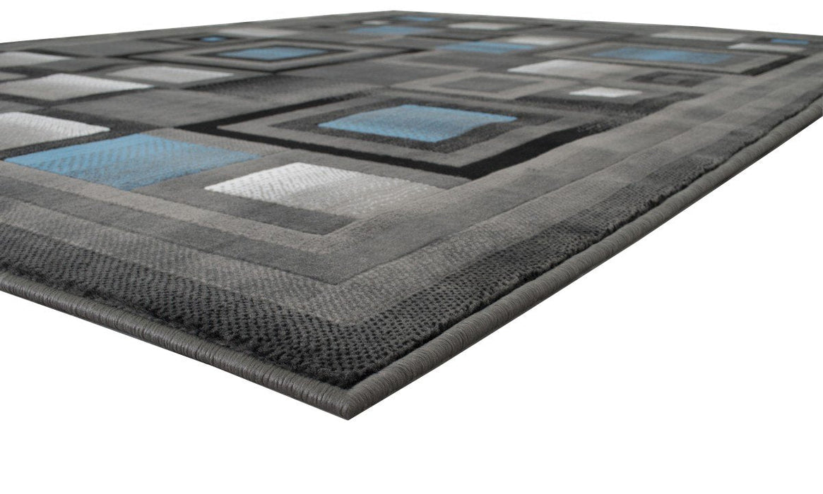 Geometric Abstract Area Rug LUX-910