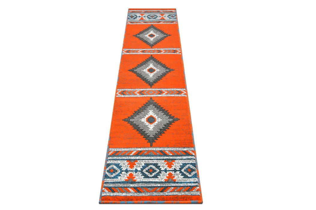 HR Southwestern Rugs Tribal Medallion #1241