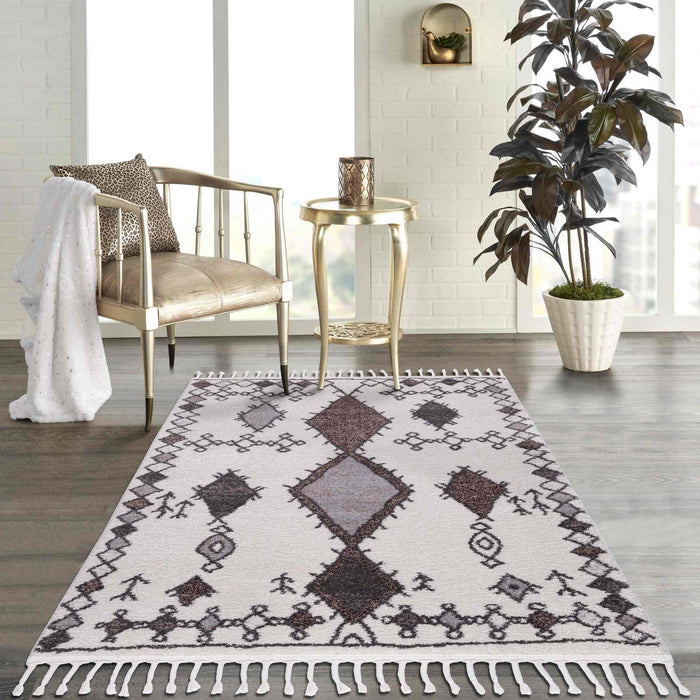 Tribal Moroccan  Shaggy Rugs #11