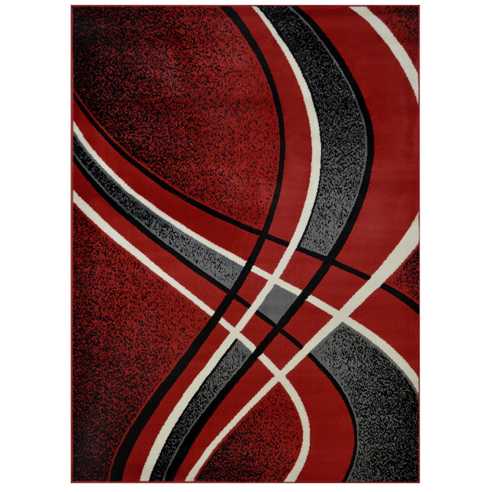 Swirls Pattern Area Rug #42